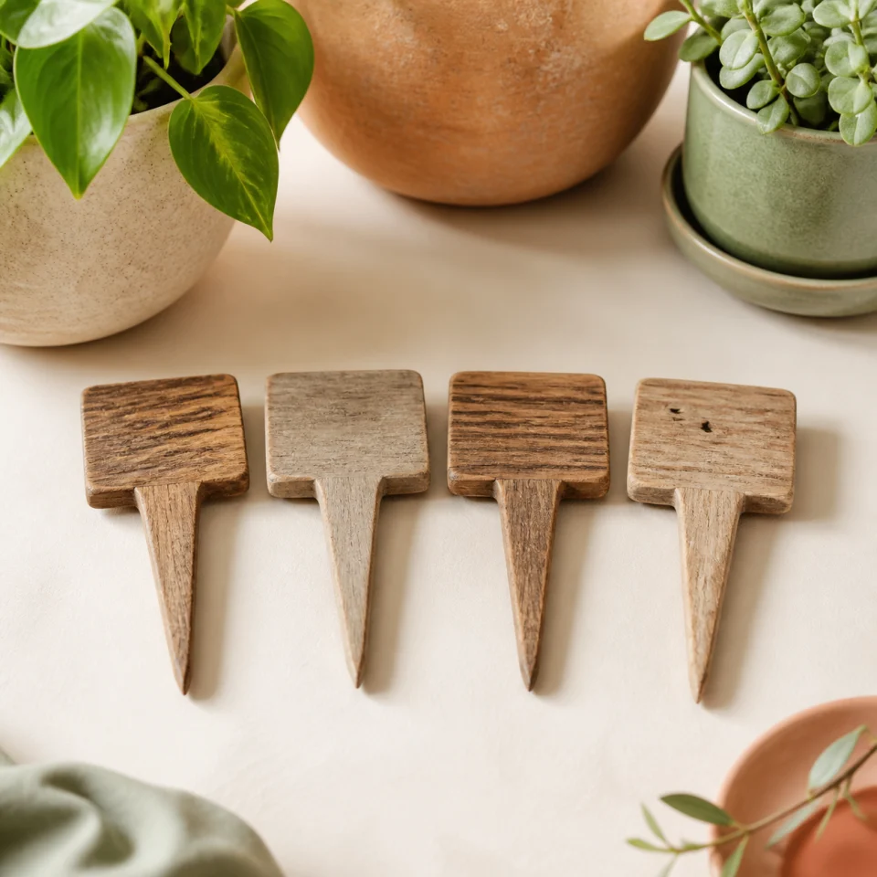 Mini plant marker set offered by Sprout Tags