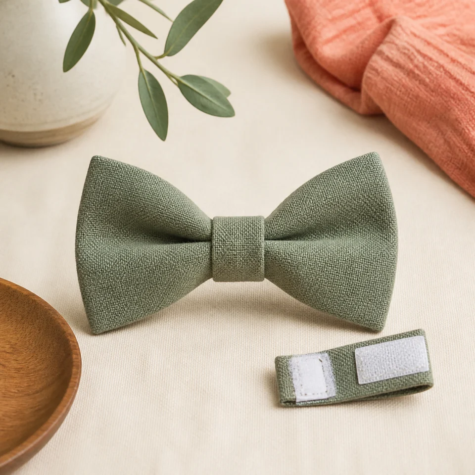 Pet bow tie offered by Paws & Thread
