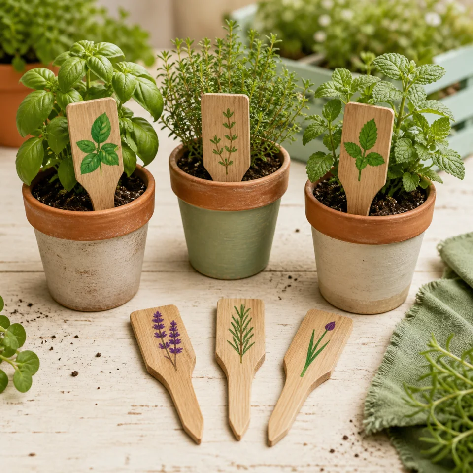 Set of 6 plant markers offered by Sprout Tags